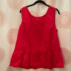 Jcrew Red Top